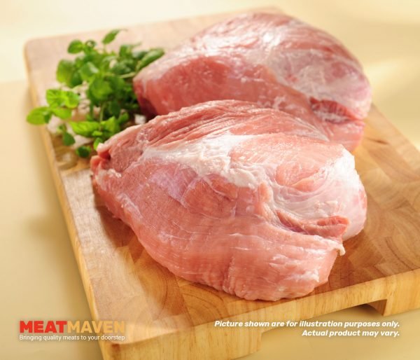 Pork Boneless Shoulder Whole - Raw sample