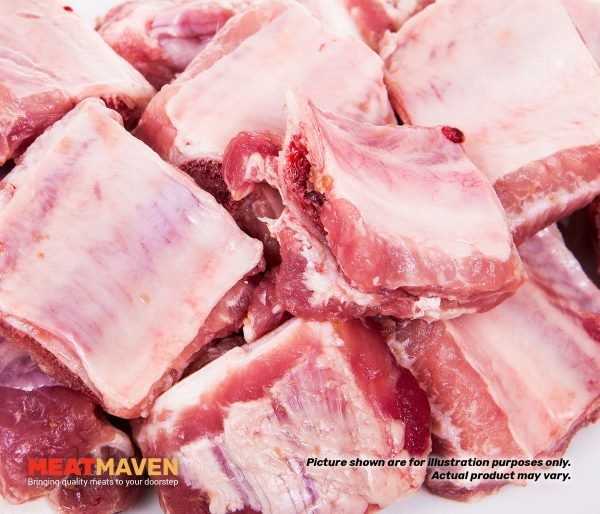 Pork Meaty Riblet - Raw sample