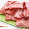 Pork Spareribs - Raw sample